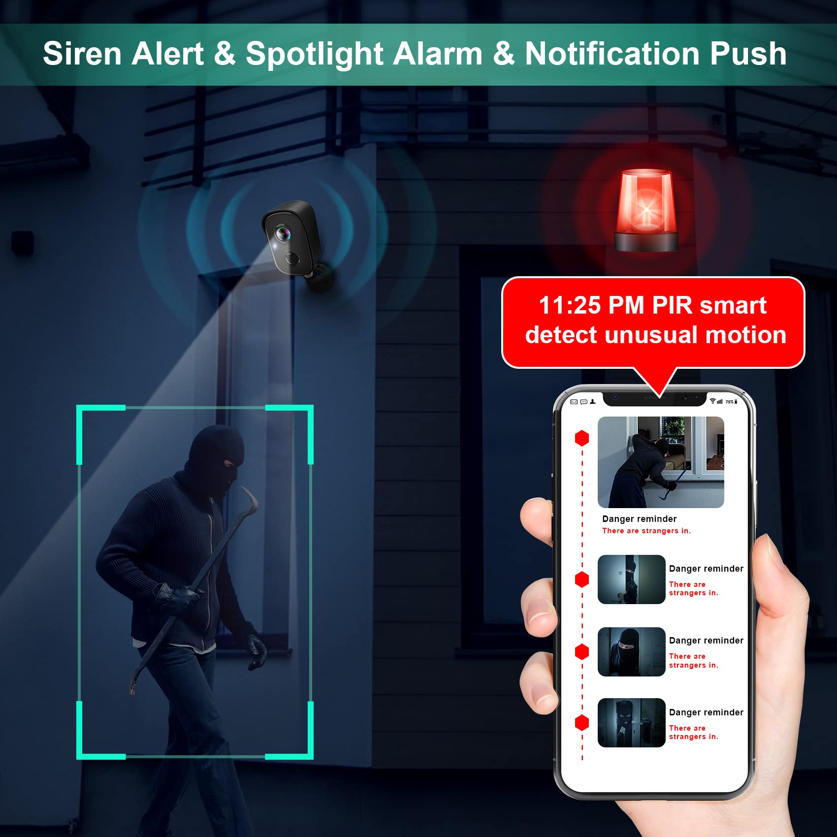 Amazon.com : Security Cameras Wireless Outdoor, 2K Battery